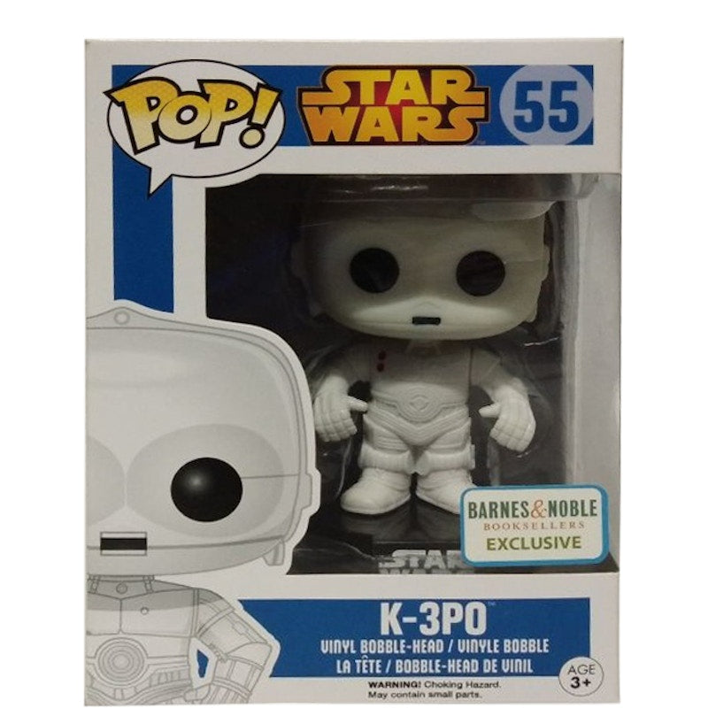Funko Pop! Star Wars K-3PO Barnes & Noble Exclusive Bobble-Head Figure #55