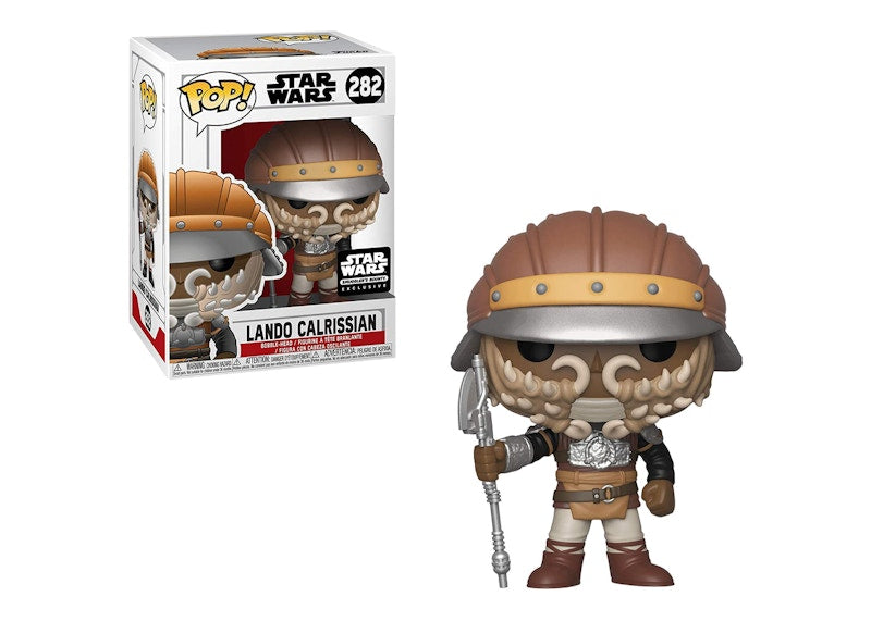 Funko Pop! Star Wars Lando Calrissian Jabba's Skiff Smuggler's Bounty Exclusive Bobble-Head #282