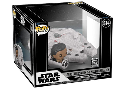 Funko Pop! Star Wars Lando Calrissian in the Millennium Falcon 2022 Galactic Convention Exclusive Figure #514
