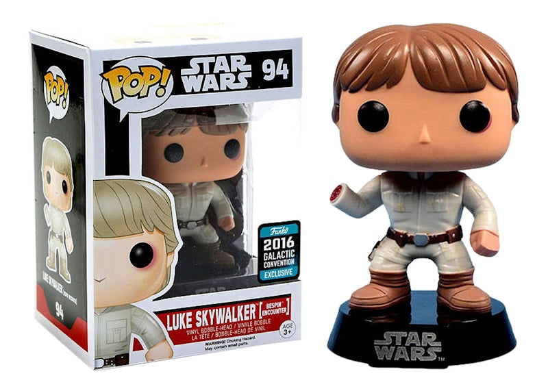 Funko Pop! Star Wars Luke Skywalker Bespin Encounter Galactic Exclusive Bobble-Head #94