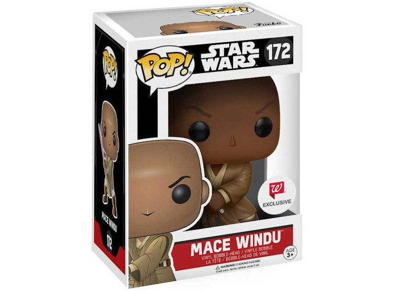 Funko Pop! Star Wars Mace Windu Walgreens Exclusive Figure #172