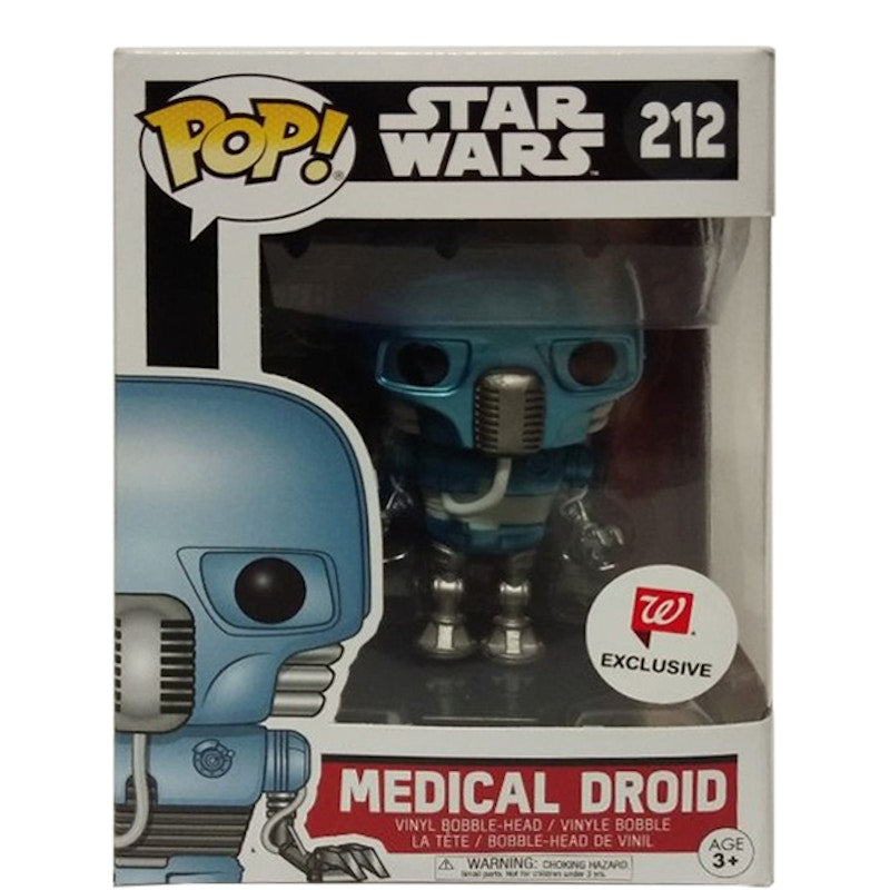 Funko Pop! Star Wars Medical Droid Walgreens Exclusive Bobble-Head Figure #212