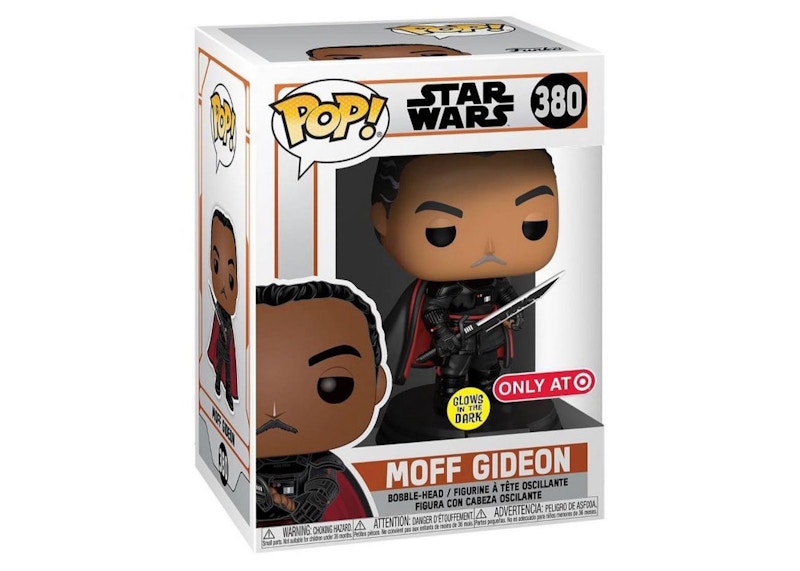 Funko Pop! Star Wars Moff Gideon (Glow) Target Exclusive Figure #380