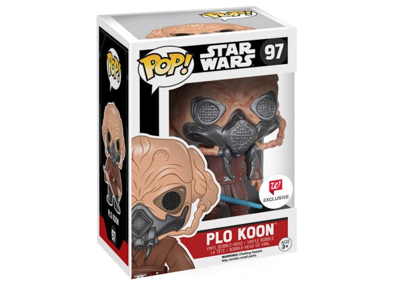 Funko Pop! Star Wars Plo Koon Walgreens Exclusive Figure #97