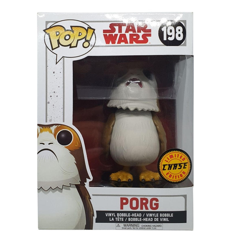 Funko Pop! Star Wars Porg (Chase) Bobble-Head Figure #198