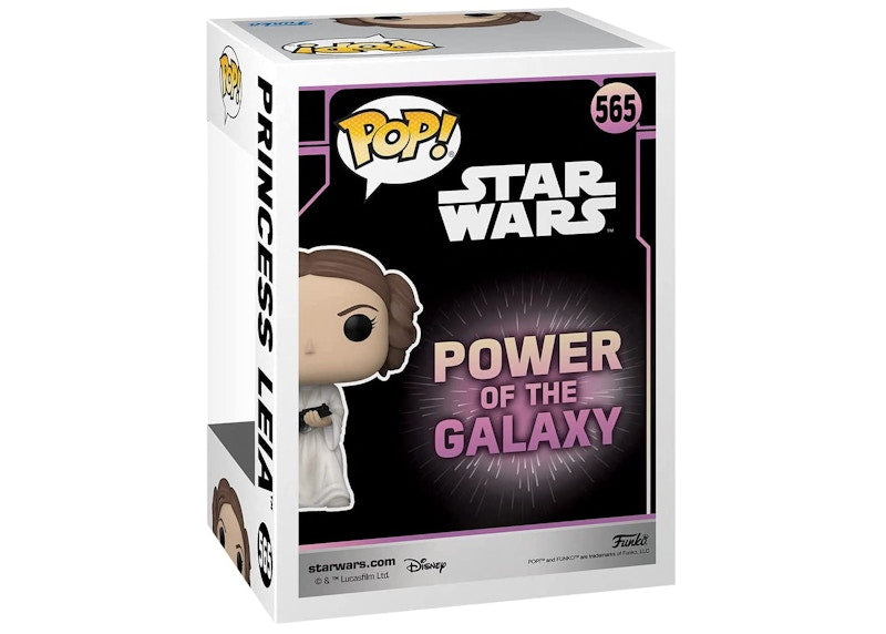 Funko Pop! Star Wars Power of the Galaxy: Princess Leia Power of the Galaxy Amazon Exclusive Figure #565