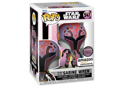 Funko Pop! Star Wars Power of the Galaxy: Sabine Wren Power of the Galaxy Amazon Exclusive Figure #547