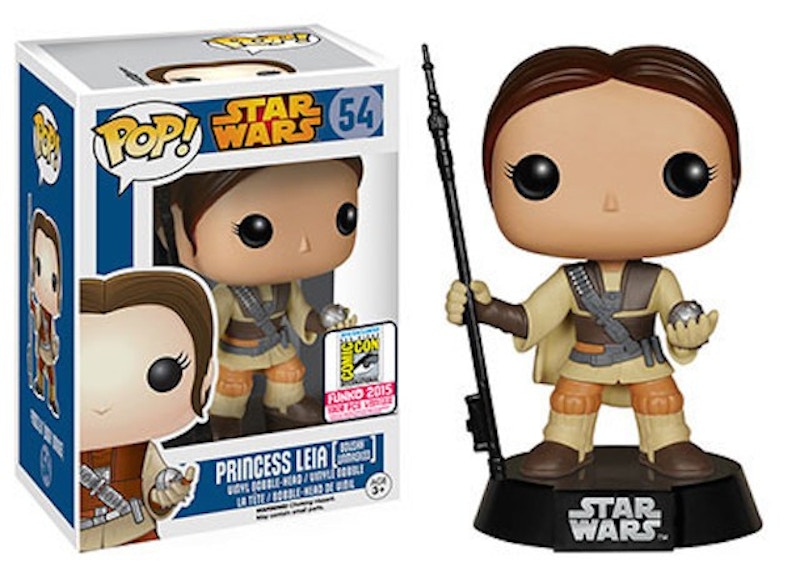 Funko Pop! Star Wars Princess Leia (Boushh Unmasked) SDCC Figure #54