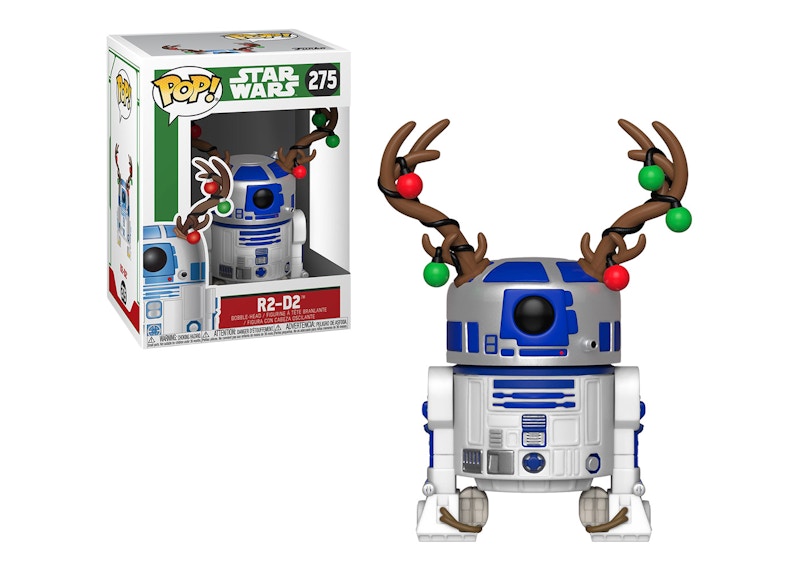 Funko Pop! Star Wars R2-D2 Antlers (Holiday) Bobble-Head #275
