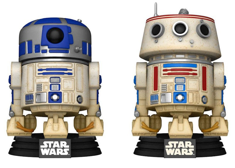 Funko Pop! Star Wars R2-D2 & R5-D4 2023 Galactic Convention Exclusive Figure 2-Pack