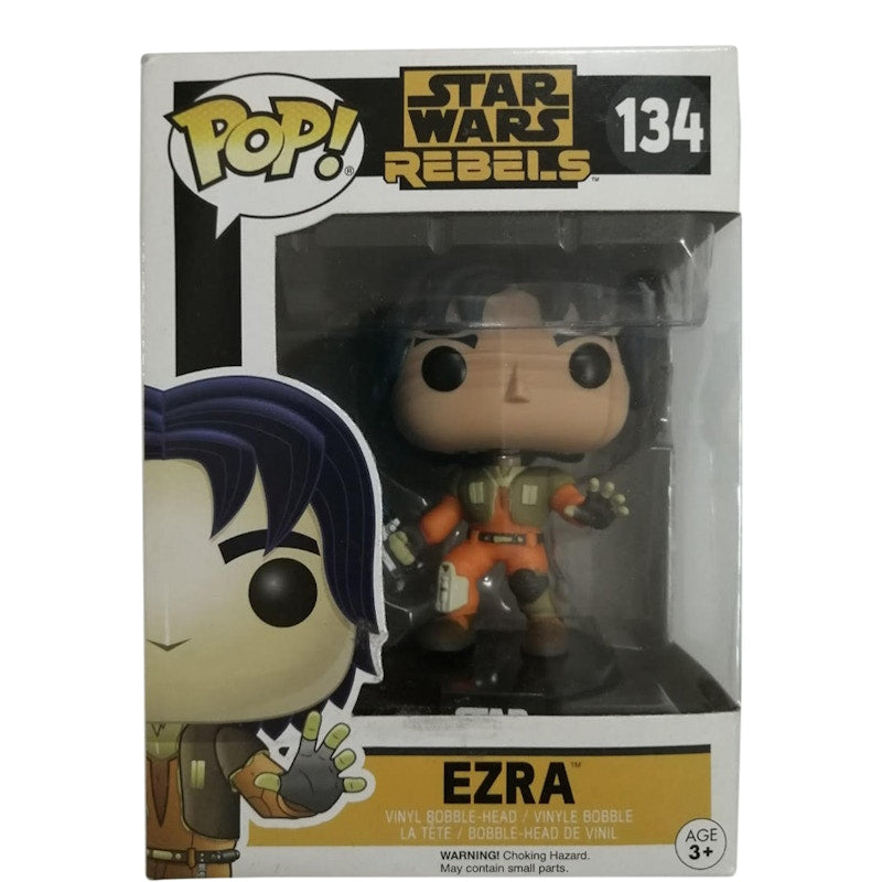 Funko Pop! Star Wars Rebels Ezra Bobble-Head Figure #134