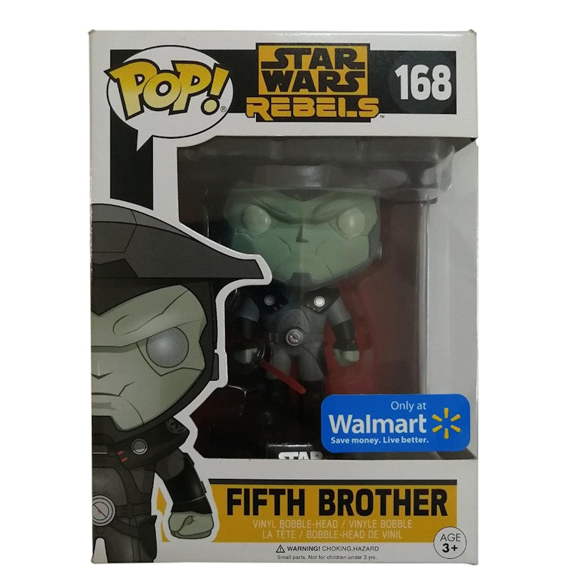 Funko Pop! Star Wars Rebels Fifth Brother Walmart Exclusive Bobble-Head Figure #168
