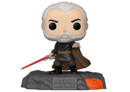 Funko Pop! Star Wars Red Saber Series Volume 1: Darth Tyranus GITD GameStop Exclusive Figure #522