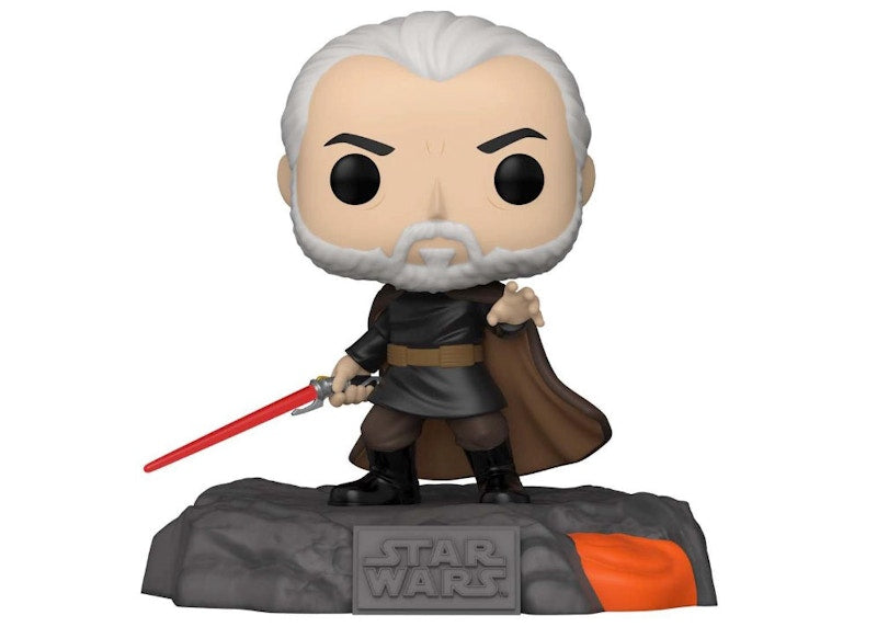 Funko Pop! Star Wars Red Saber Series Volume 1: Darth Tyranus GITD GameStop Exclusive Figure #522