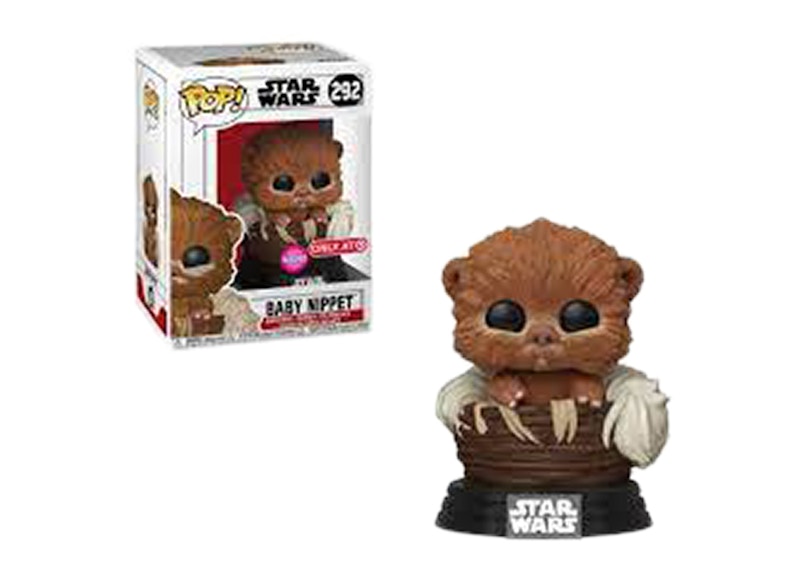 Funko Pop! Star Wars Return of the Jedi Baby Nippet (Flocked) Target Exclusive Bobble-Head #292