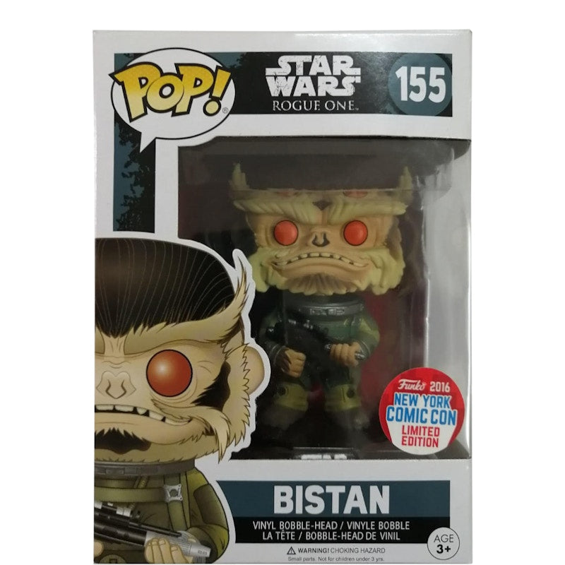 Funko Pop! Star Wars Rogue One Bistan NYCC Bobble-Head Figure #155