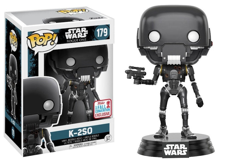 Funko Pop! Star Wars Rogue One K-2S0 2017 Fall Convention Exclusive Figure #179