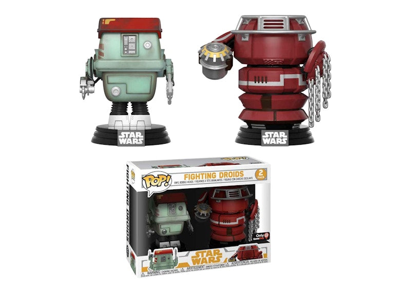Funko Pop! Star Wars Solo Fighting Droids GameStop Exclusive 2 Pack
