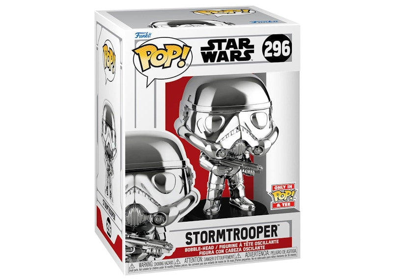 Funko Pop! Star Wars Stormtrooper Only in Pop! & Tee Exclusive Figure #296