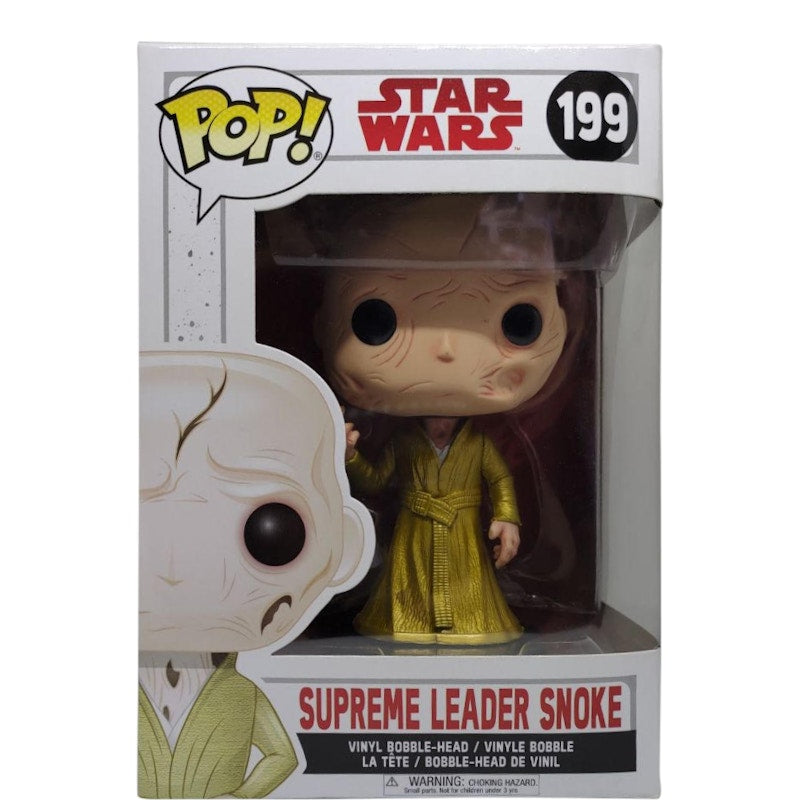 Funko Pop! Star Wars Supreme Leader Snoke Bobble-Head Figure #199