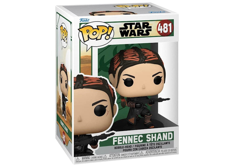 Funko Pop! Star Wars The Book Of Boba Fennec Shand Figure #481