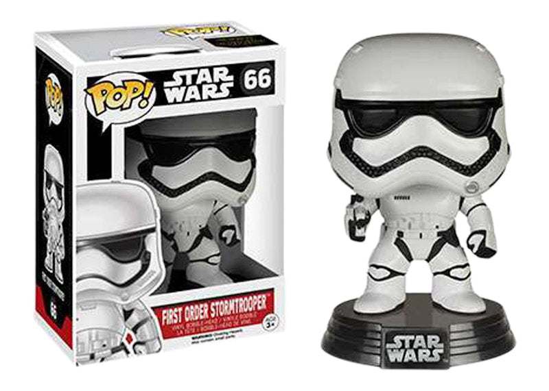 Funko Pop! Star Wars The Force Awakens First Order Stormtrooper Bobble-Head #66