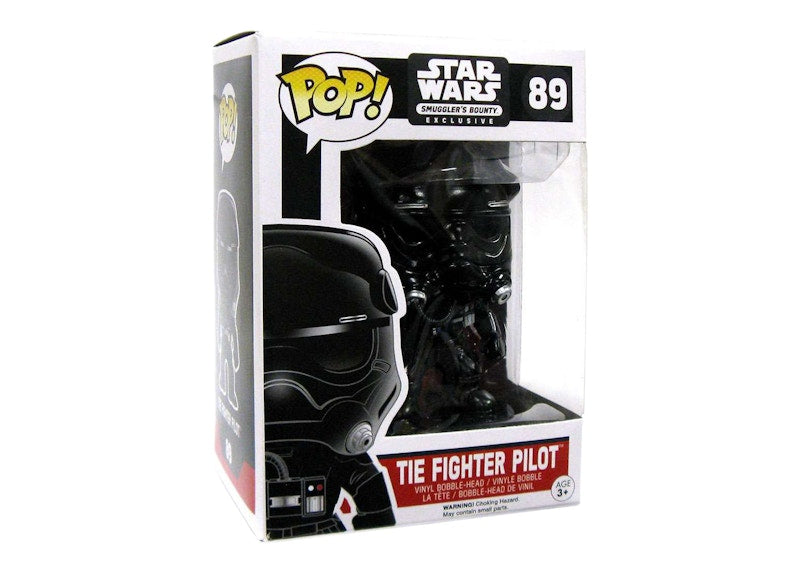 Funko Pop! Star Wars The Force Awakens TIE Fighter Pilot Smuggler's Bounty Exclusive Bobble-Head #89