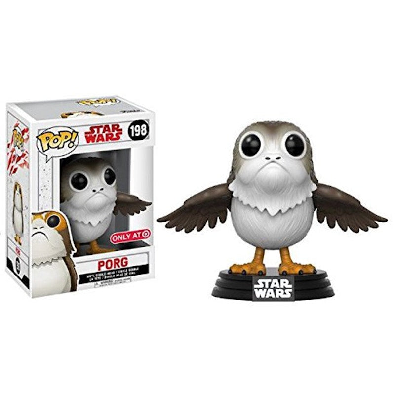 Funko Pop! Star Wars The Last Jedi Porg Open Wings Target Exclusive Bobble-Head #198