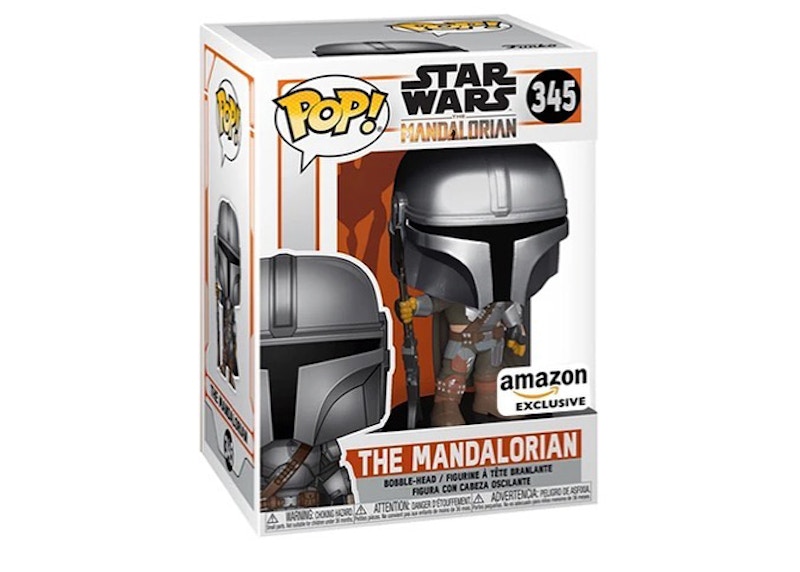 Funko Pop! Star Wars The Mandalorian Amazon Exclusive Figure #345