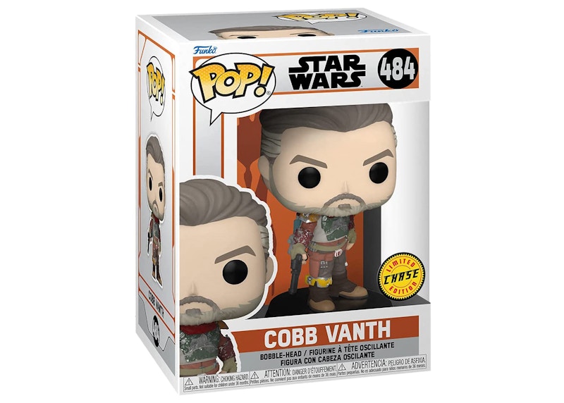 Funko Pop! Star Wars The Mandalorian Cobb Vanth Chase Exclusive Figure #484