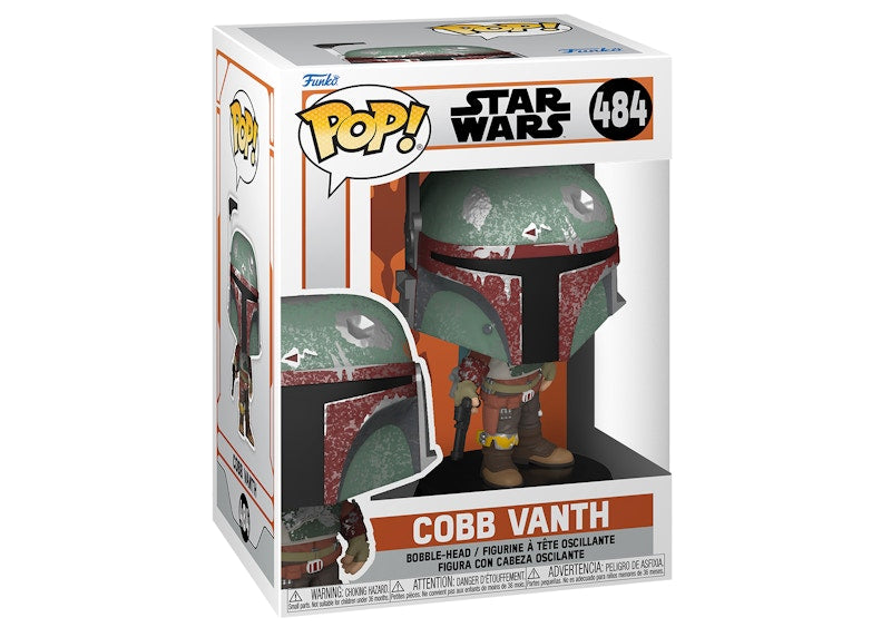 Funko Pop! Star Wars The Mandalorian Cobb Vanth Figure #484