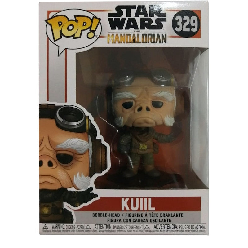 Funko Pop! Star Wars The Mandalorian Kuiil Bobble-Head Figure #329