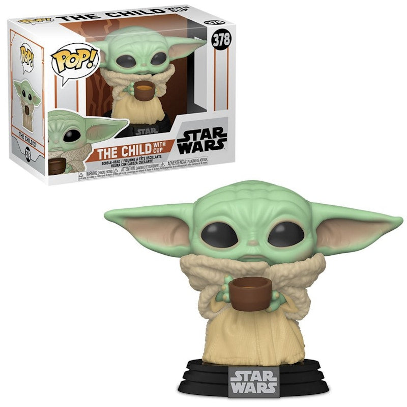 Funko Pop! Star Wars The Mandalorian The Child (with Cup) Figure #378
