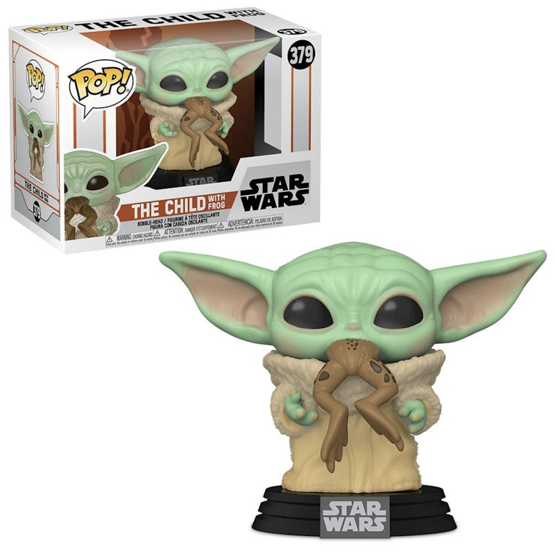 Funko Pop! Star Wars The Mandalorian The Child (with Frog) Figure #379