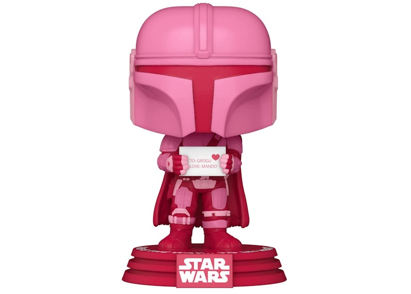 Funko Pop! Star Wars The Mandalorian (Valentine's Day Edition) Figure #495