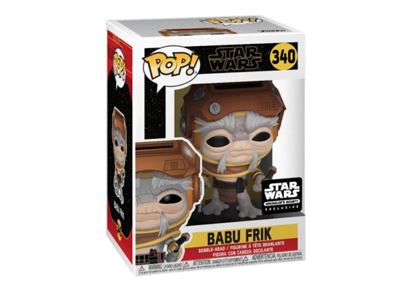 Funko Pop! Star Wars The Rise of Skywalker Babu Frik Smuggler's Bounty Exclusive Figure #340