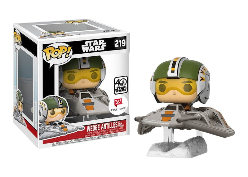 Funko Pop! Star Wars Wedge Antilles with Snow Speeder Walgreens Exclusive Bobble-Head #219