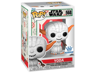 Funko Pop! Star Wars Yoda (Snowman) Funko Shop Exclusive Figure #568