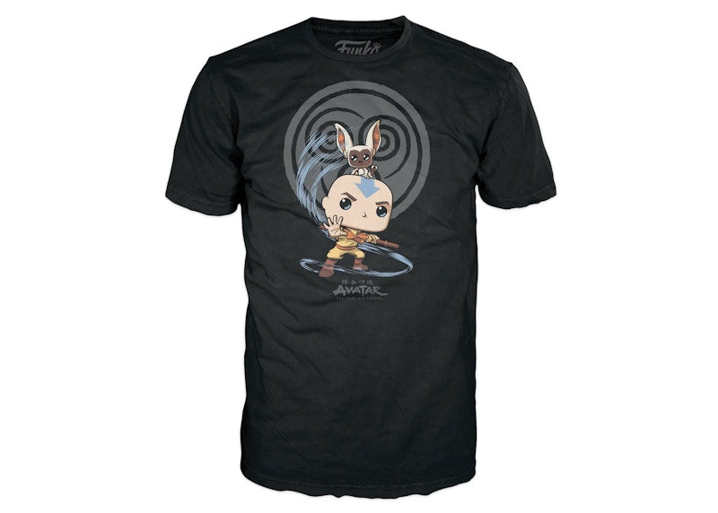 Funko Pop! Tees Avatar the Last Airbender Element Walmart Exclusive Bundle
