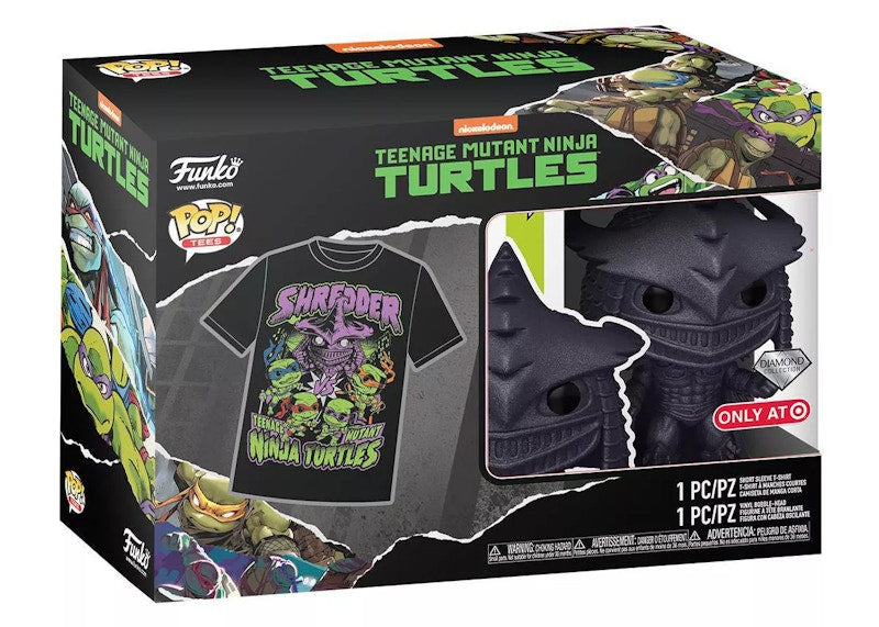 Funko Pop! Tees Teenage Mutant Ninja Turtles Super Shredder (With Tee) Diamond Collection Target Exclusive Figure #1138