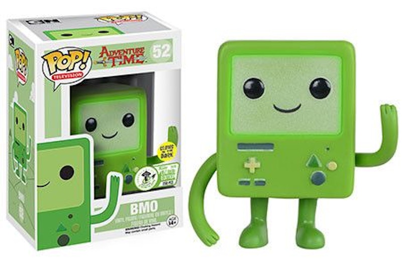 Funko Pop! Television Adventure Time BMO (Glow Green) Emerald City ComicCon Figure #52