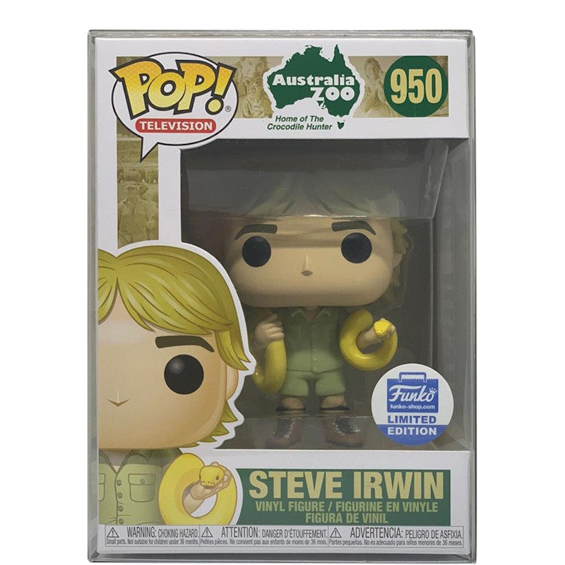 Funko Pop! Television Australia Zoo Steve Irwin (Snake) Figure #950