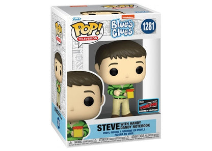 Funko Pop! Television Blue's Clues Steve with Handy Dandy Notebook 2022 NYCC Exclusive Figure #1281