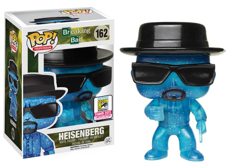 Funko Pop! Television Breaking Bad Walter White(Blue) SDCC Figure #162