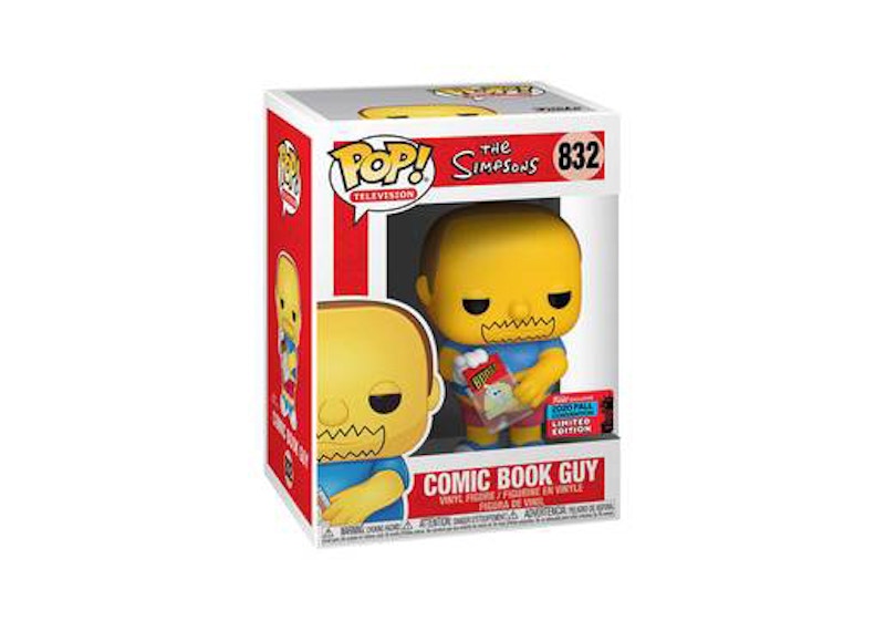 Funko Pop! Television Comic Book Guy Fall Conventuon Exclusive Figure #832