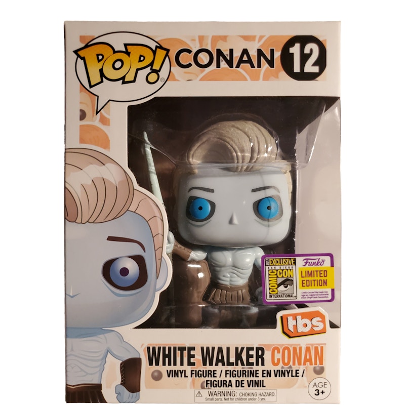 Funko Pop! Television Conan Conan O'Brien (as White Walker) SDCC Figure #12
