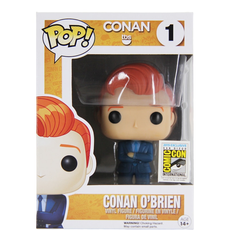 Funko Pop! Television Conan O'Brien SDCC Figure #01