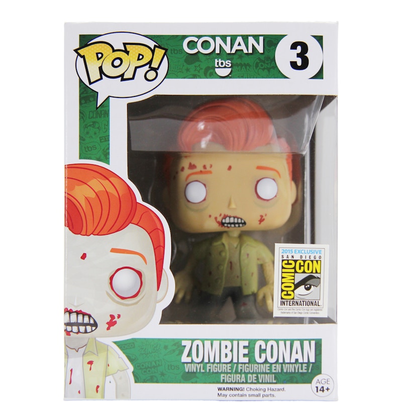 Funko Pop! Television Conan Zombie Conan SDCC Figure #03