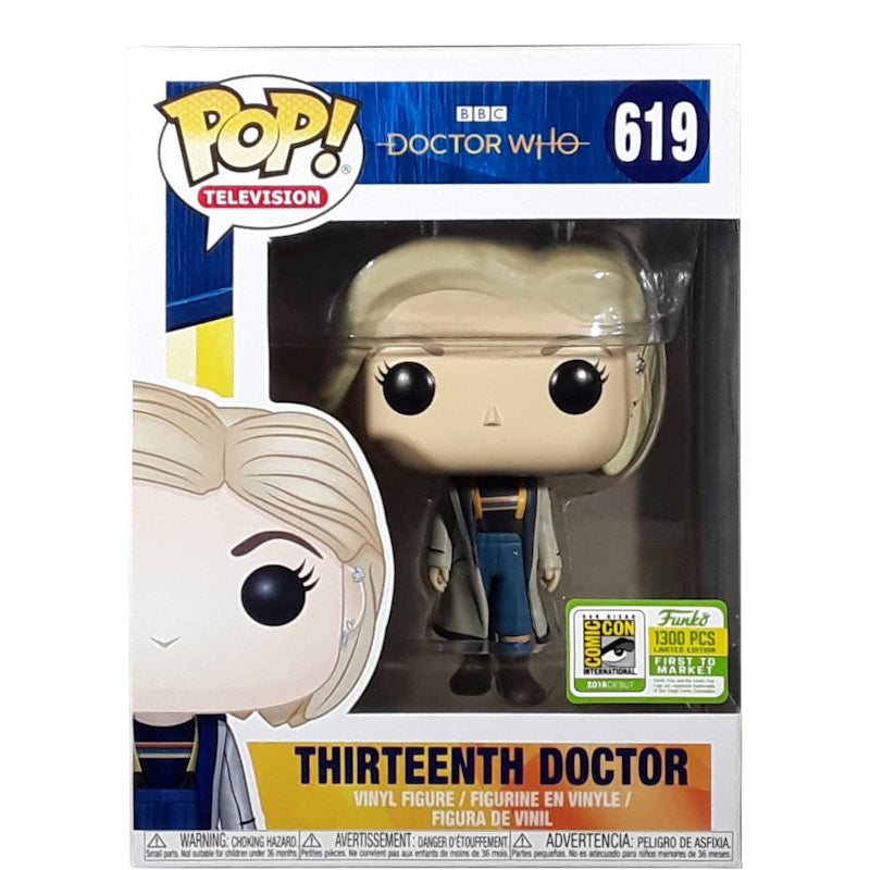 Funko Pop! Television Doctor Who 13th Doctor SDCC Figure #619