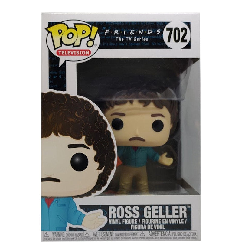 Funko Pop! Television Friends Ross Geller 80's Hair Figure #702